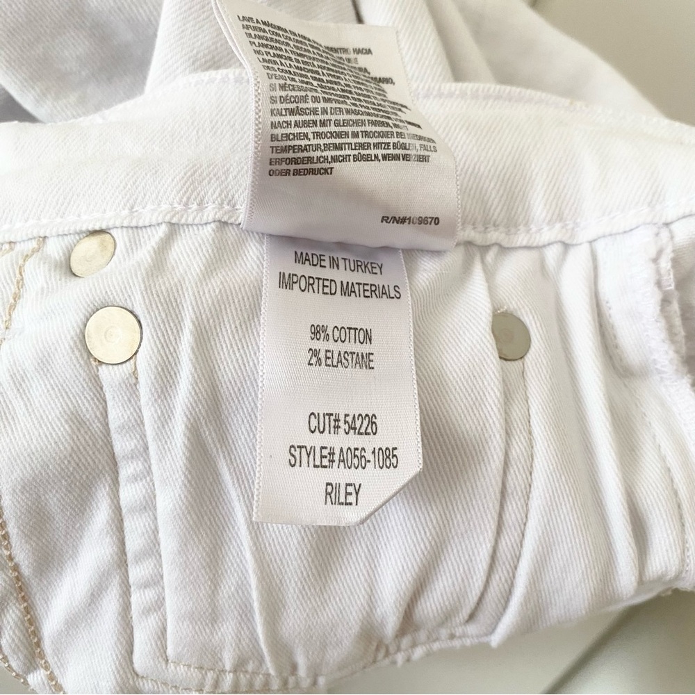 Agolde Riley High Rise Straight Crop Jeans (Stretch) - Picture 9 of 12